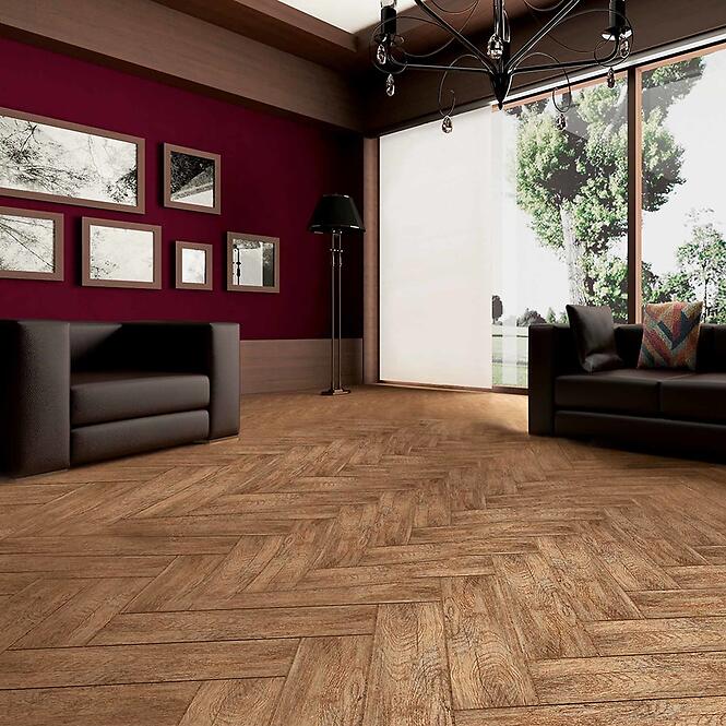 Csempe Merkury brown  15,5/60,5