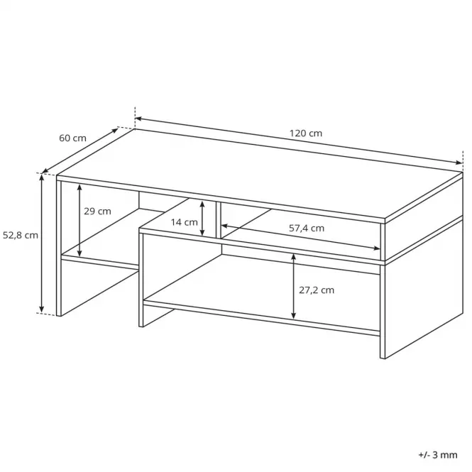 Nappali bútor Alva grande oak/fehér matt,8