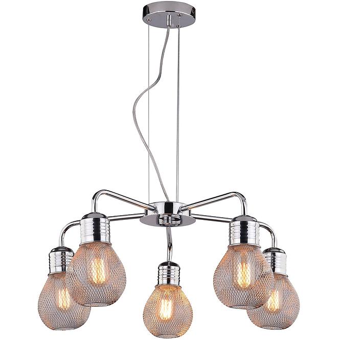 Lámpa Gliva 5x60W E27,2