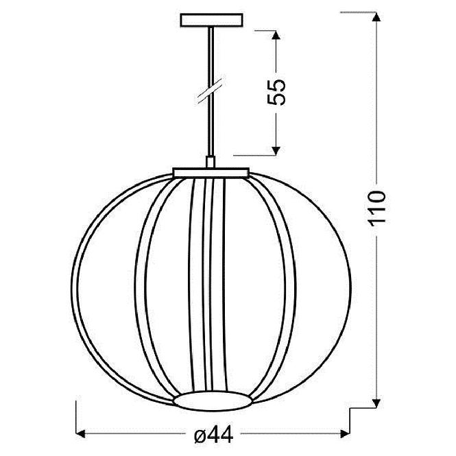 Lámpa Cansas 44 Led 35W