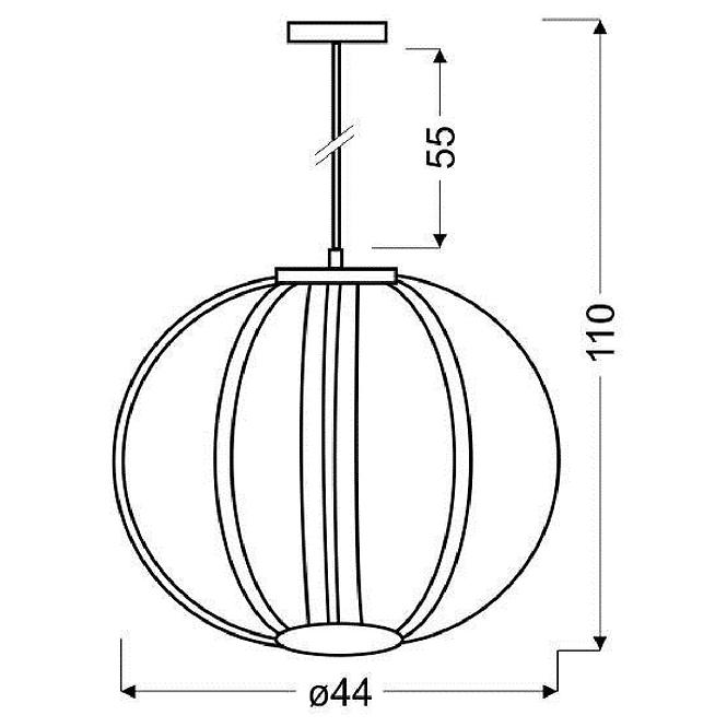 Lámpa Cansas 44 Led 35W