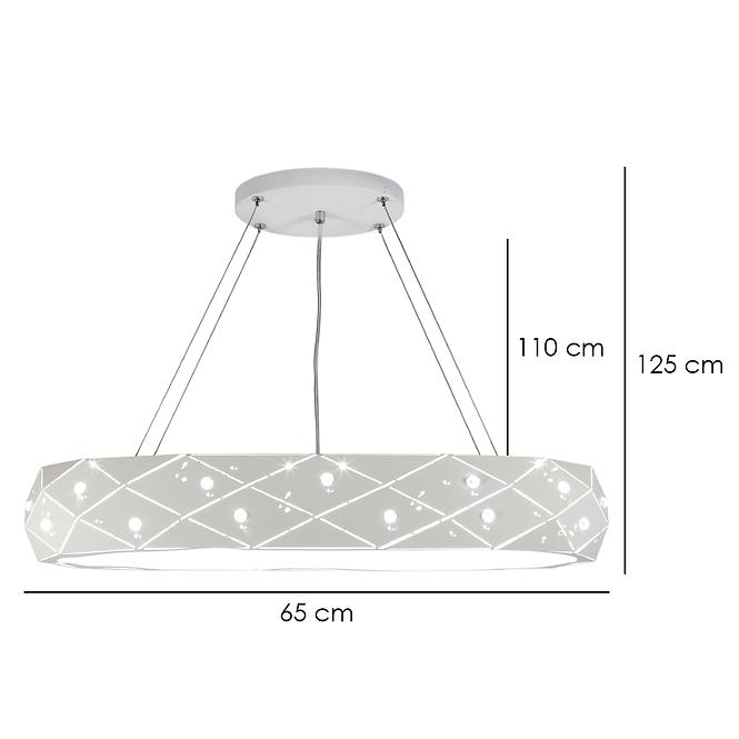 Lámpa Glance 65 5x40W G9,3