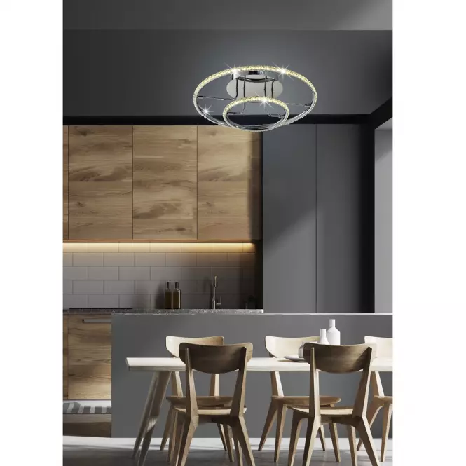 Lámpa Adel 40 36W Led Chrom 3000k