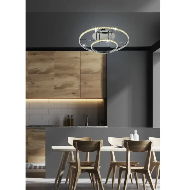 Lámpa Adel 40 36W Led Chrom 3000k,5