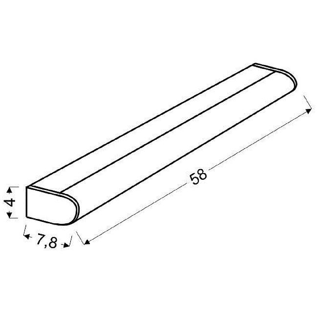 Lámpa Lyrica Led 58 Cm 14W IP44 4000 K