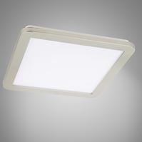 Mennyezeti lámpa Nexit Plafon 30x30 18w Led Ip44 Satina + Fehér 3000k