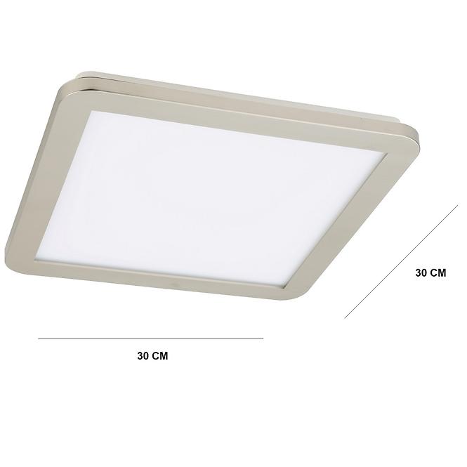 Mennyezeti lámpa Nexit Plafon 30x30 18w Led Ip44 Satina + Fehér 3000k