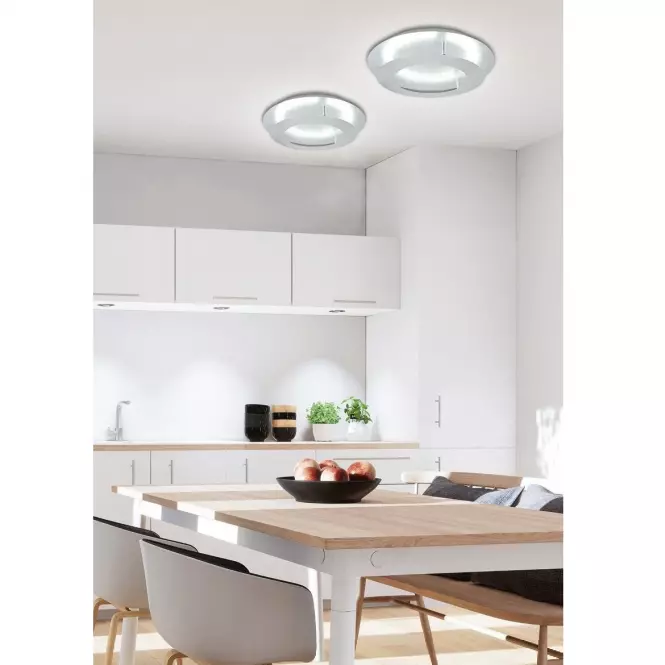 Mennyezeti lámpa Merle Plafon 50 24w Led 3000k Ezüst