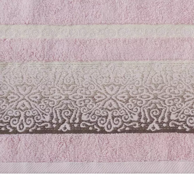 Törölköző szett ARABESCA frottír, rózsaszín (500GSM),2