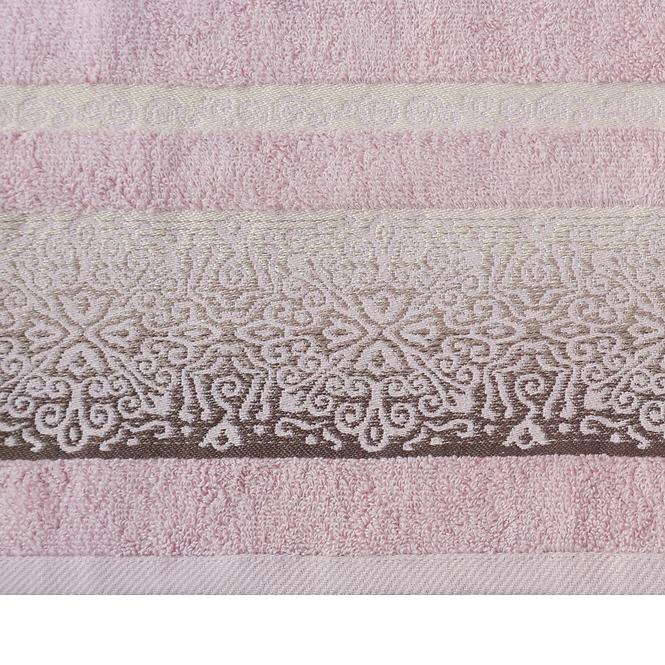 Törölköző szett ARABESCA frottír, rózsaszín (500GSM),2