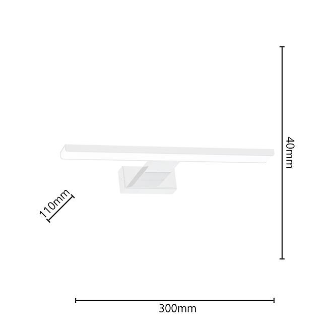 Lámpa Shine White 3873 fehér 30cm IP44 K1