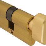 Betét QLOCK G30x30 sárgaréz
