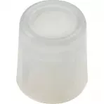 Ajtó lökhárító 27x30mm színtelen, átfedéssel