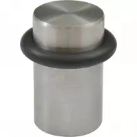 Ajtó lökhárító G27x45 rozsdamentes acél + felfüggesztés