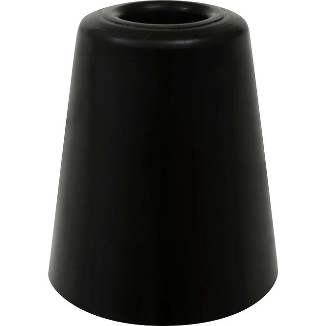 Ajtó lökhárító nagy átmérő70mm magasság.84mm Fekete csapok nélkül