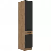 Konyhaszekrény VIGO grafit mat 40DK-210 2F