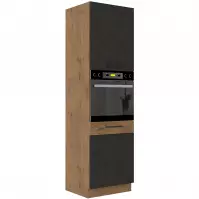 Konyhaszekrény VIGO grafit matt  60DP-210 2F