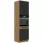 Konyhaszekrény VIGO grafit matt  60DP-210 2F