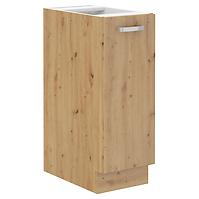 Konyhaszekrény ARTISAN fényes fehér 30D CARGO BB
