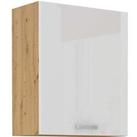 Konyhaszekrény ARTISAN fényes fehér 60G-72 1F