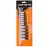Lyukkulcs, Torx, 1 / 4˝, 35 mm TT 8/10/15/20/25/27/30, 3 / 8˝, 50 mm TT 40/45/47/50/55, 12. készlet db, Jufist