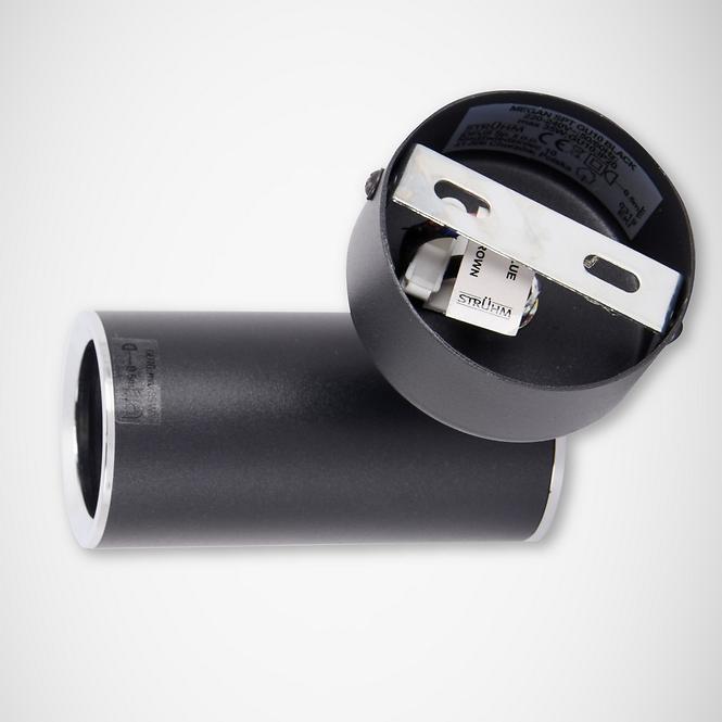 Fali Lámpa lampa Megan Spt GU10 fekete 03656 K1