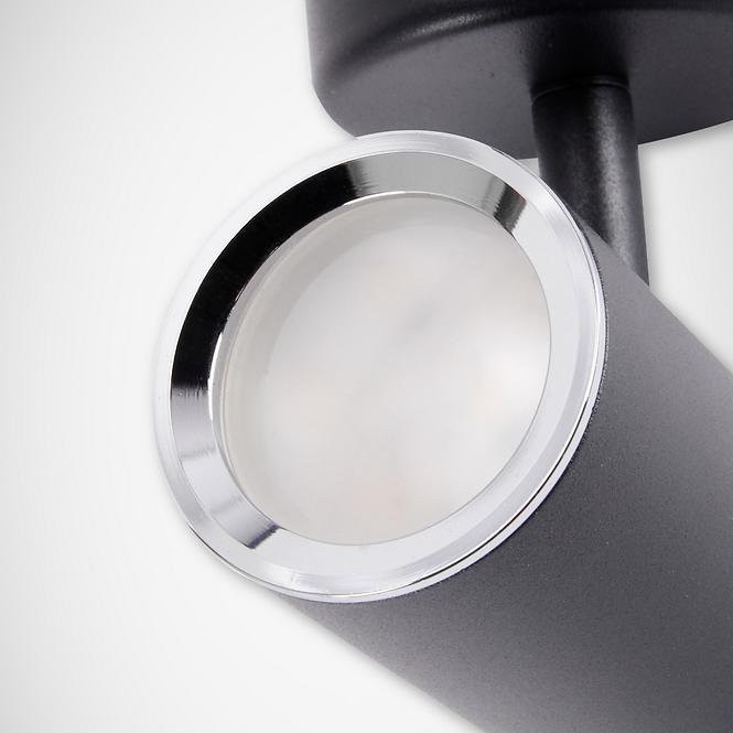 Fali Lámpa lampa Megan Spt GU10 fekete 03656 K1