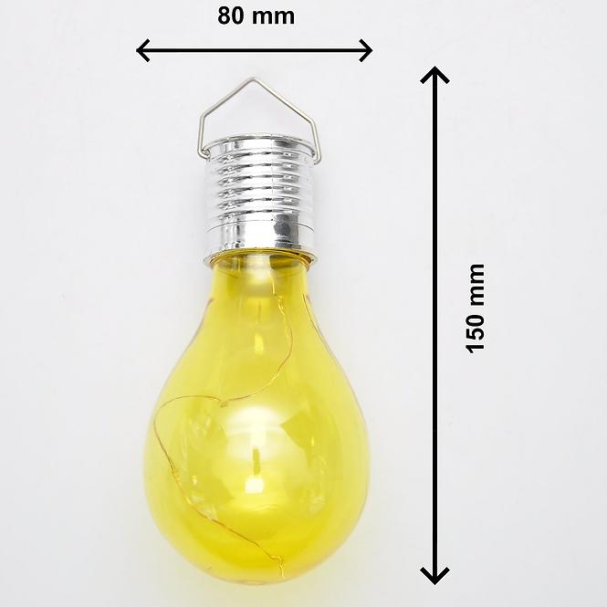 Solár megvilágítás GLE90899 LED – M, D:  8cm, H: 15cm