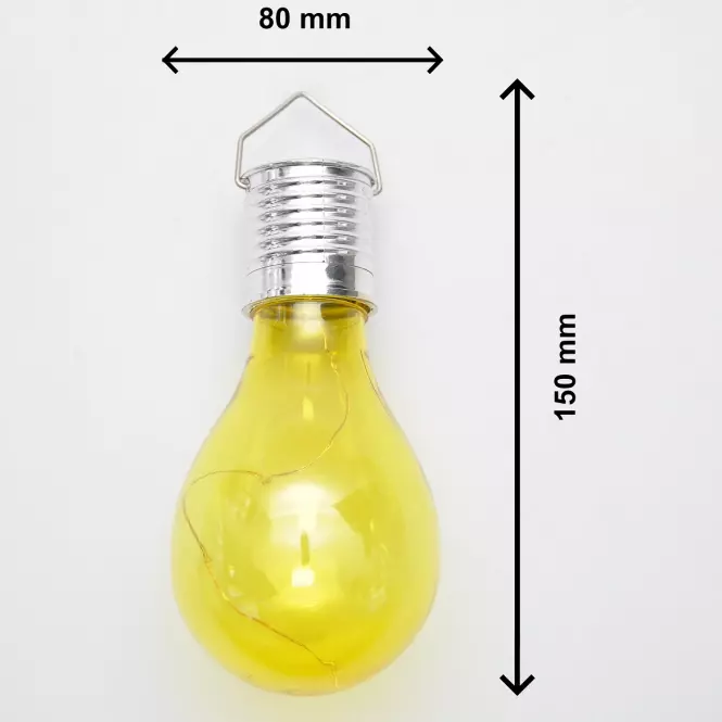 Solár megvilágítás GLE90899 LED – M, D:  8cm, H: 15cm,2
