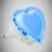 Lámpa Serce HL992L 0,4W Blue
