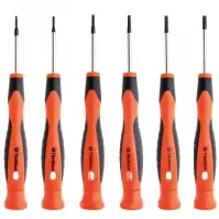 Csavarhúzók precíz, T5/T6/T7/T8/T9/T10 x 40 mm, készlet 6 db, Jufisto
