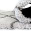 Szőnyeg Shaggy Auckland 1,4/1,9 td1078-b1 silver,7