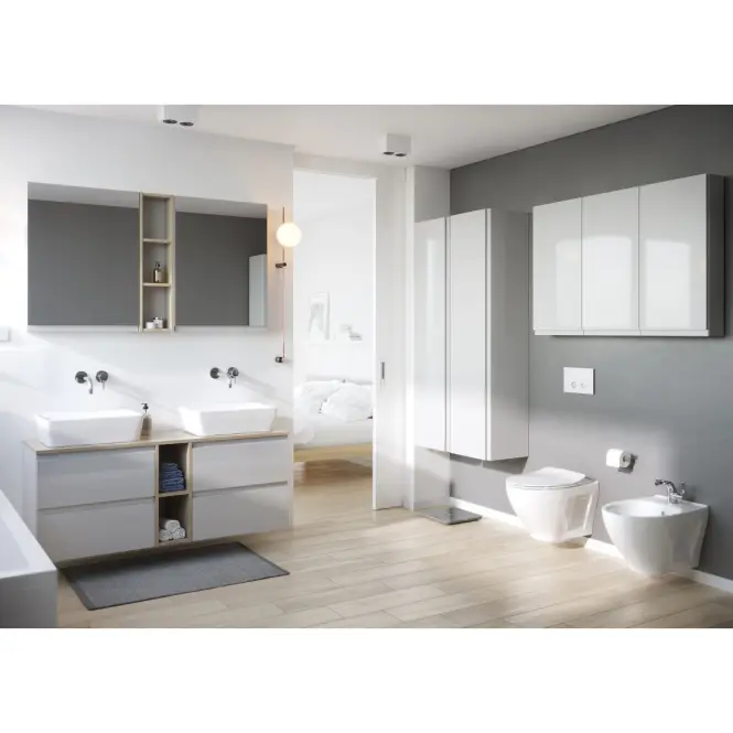 WC csésze Moduo fali A29 Clean On,8