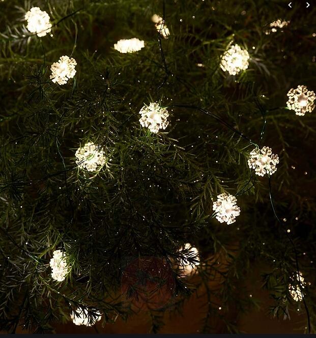 Karácsonyi fények 50l sniezynki 19/19/nik bat ww