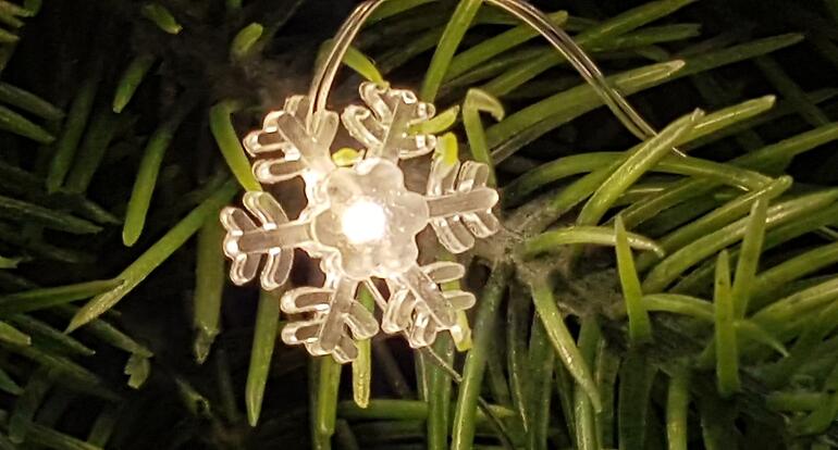 Karácsonyi fények 50l sniezynki 19/19/nik bat ww,2