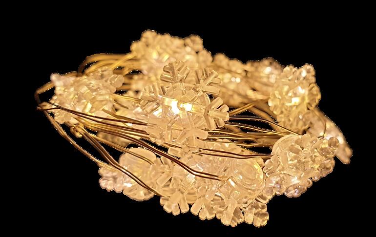 Karácsonyi fények 50l sniezynki 19/19/nik bat ww,6