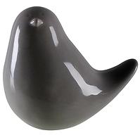Kerámia figura SPARROW, Magasság 8 CM,  Szürke