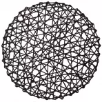 Alátét CARTA PR. 38 cm fekete