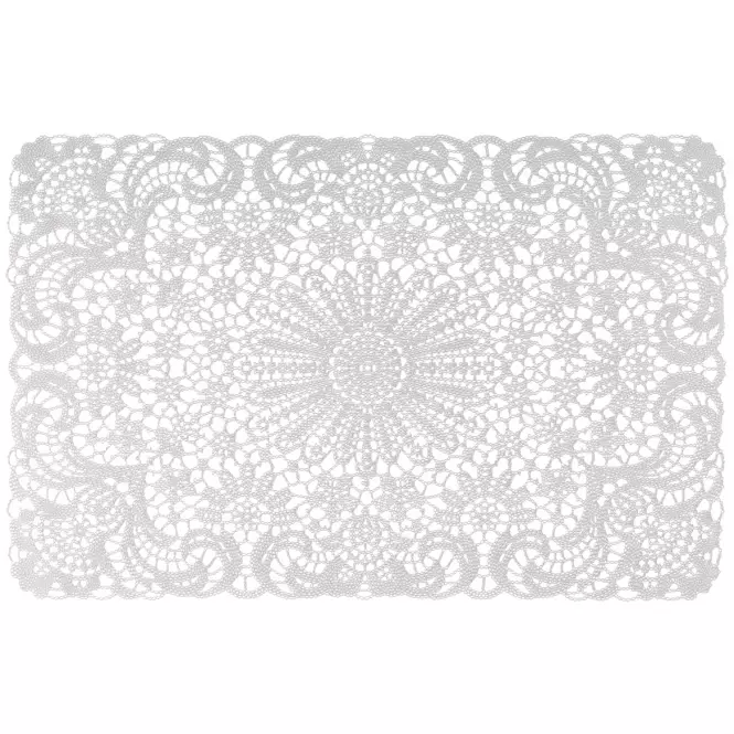 Alátét LACE, 45X30 cm Fehér ar-mata-lace