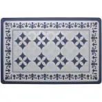Alátét PRACAS 43,5X28,5 cm fehér-kék