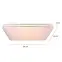 Mennyezeti lámpa 48406-48 48W LED,9