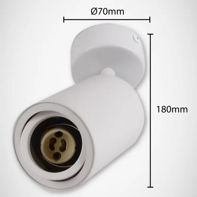 Fali Lámpa Bemol 3538 Spt GU10 fehér K1,8