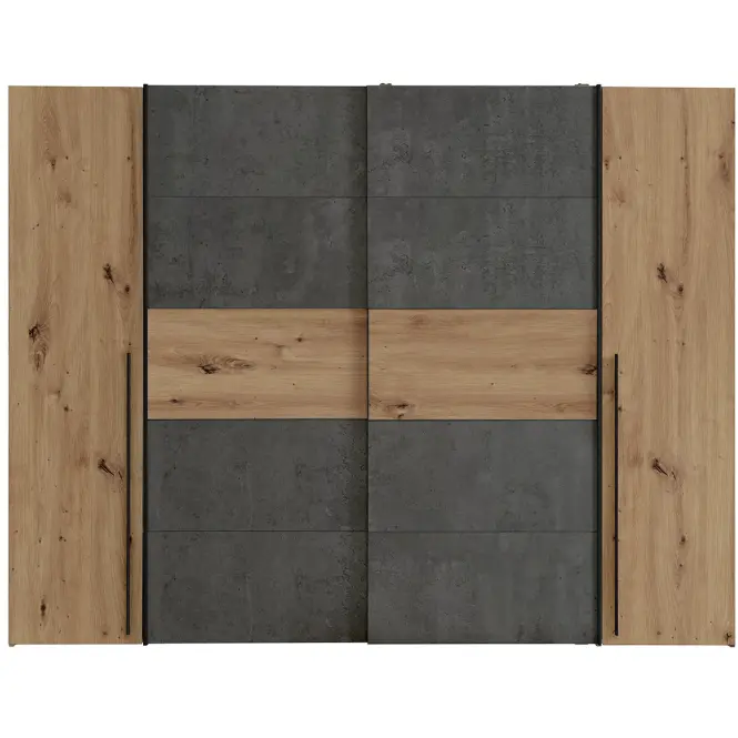 Szekrény Narago 270 cm, tölgy Artisan/Beton,11