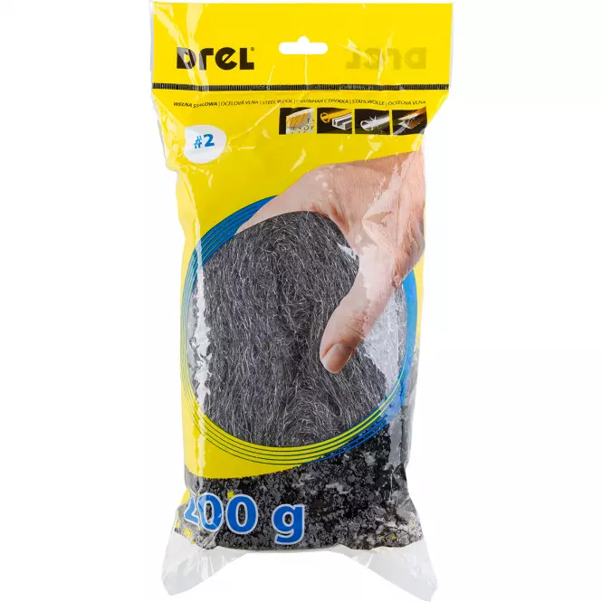Acél csiszológyapjú, P 2, 200 g, Drel