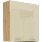 Konyhaszekrény ARTISAN fényes krém 80G-90 2F