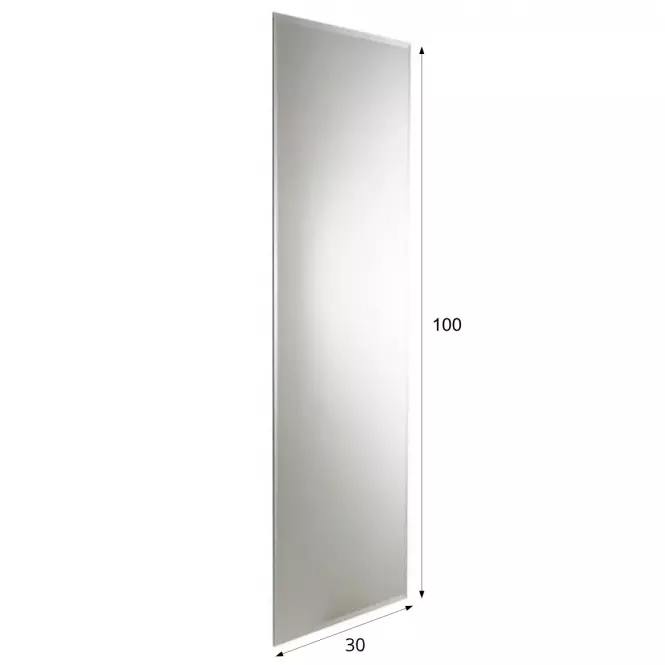 Tükör 30/100 60 ferdevágással,3