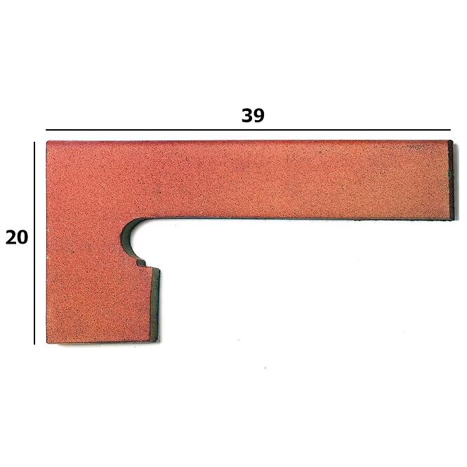 Csempe Lábazatok Zanq.Parma Lewy 39/20,2