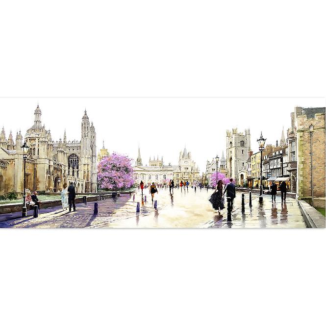 Kép 60X150 Canvas Watercolors CAMBRIDGE- ST236