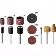 Mini fúrógép tartozék készlet 206 db, Drel