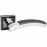 Belső Ajtókilincs TIARA E8 nikkel/fekete
